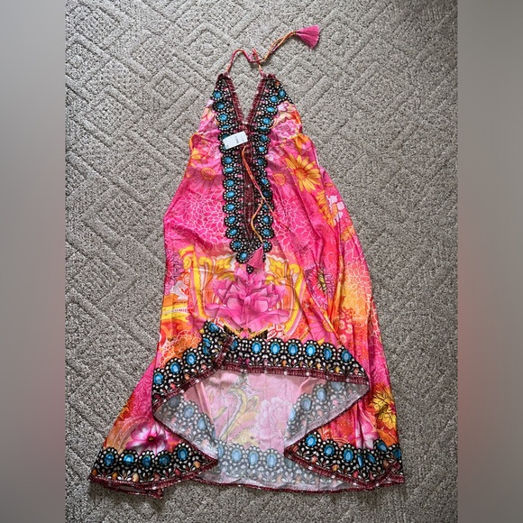 Ranee’s Bright Halter Dress One Size NWT - Picture 5 of 9